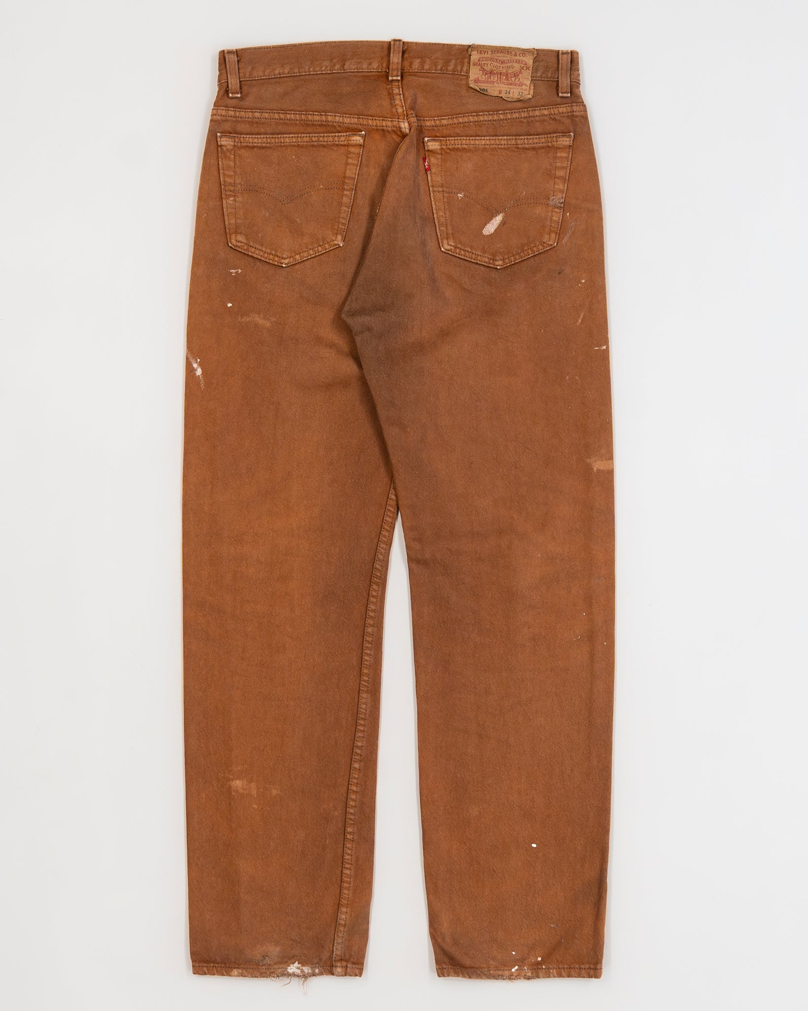 LEVI'S 501 PAINTER BROWN