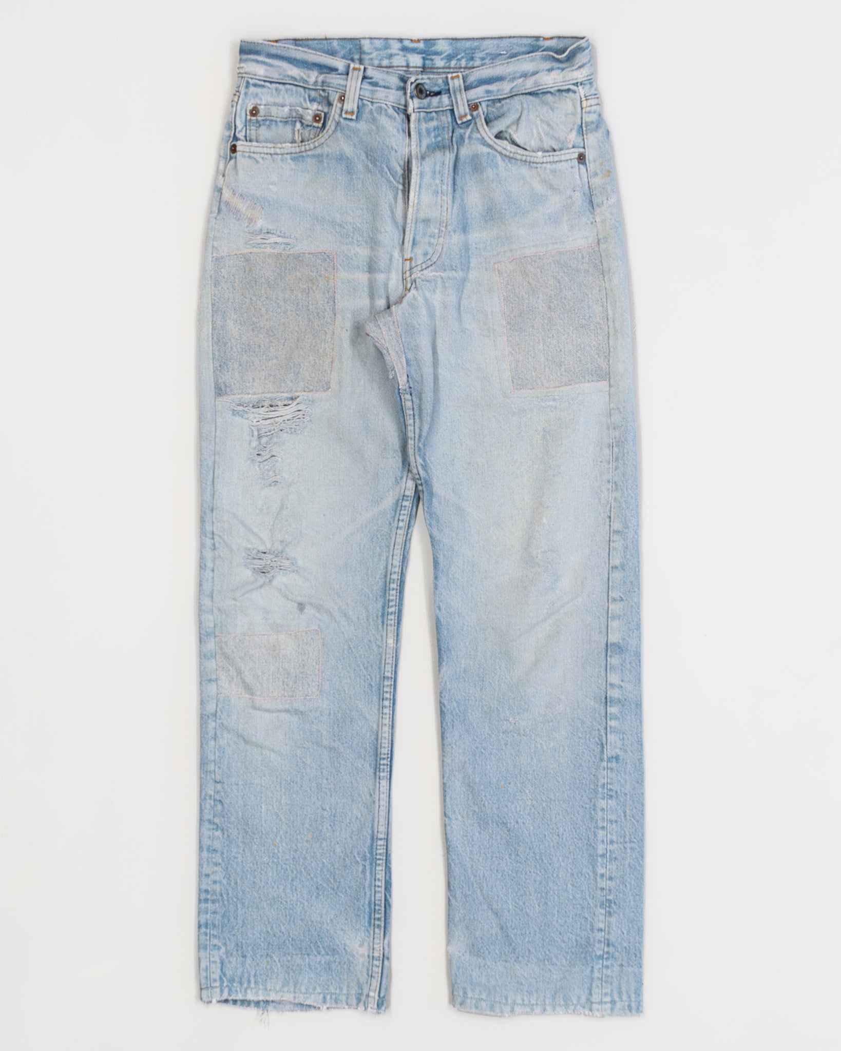 LEVI'S LIGHT BLUE PATCHWORK