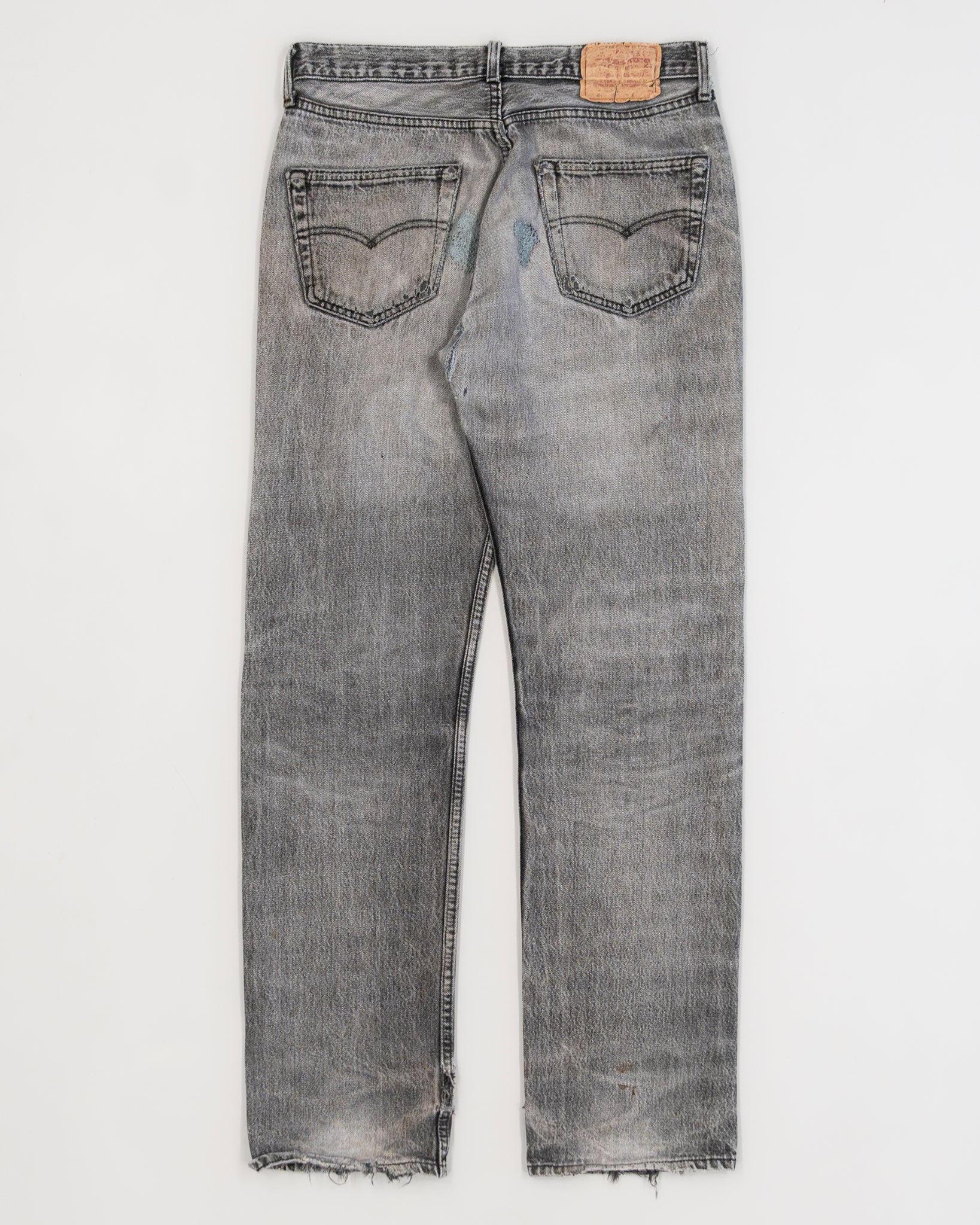 LEVI'S 501 DISTRESSED SULFUR